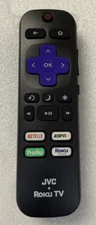 OEM JVC Replacement Remote Control Compatible w/ All JVC HDR Roku Smart LED TVs