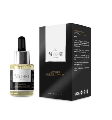 The Mossi London Ozonized Hair Oil Complex 1.01 FL OZ (30ML) NEW - Picture 1 of 5
