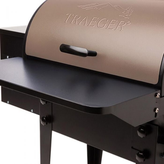 Traeger Folding Front Shelf For Tailgater And 20 Series Pellet Grills - BAC361