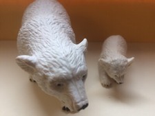 Toy Polar Bear with Polar Bear Cub