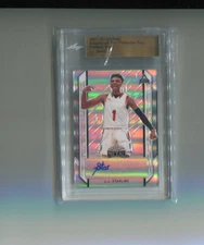 2021-22 Leaf Metal Autographs Silver Proof J.J. Starling Rookie Auto 1/1