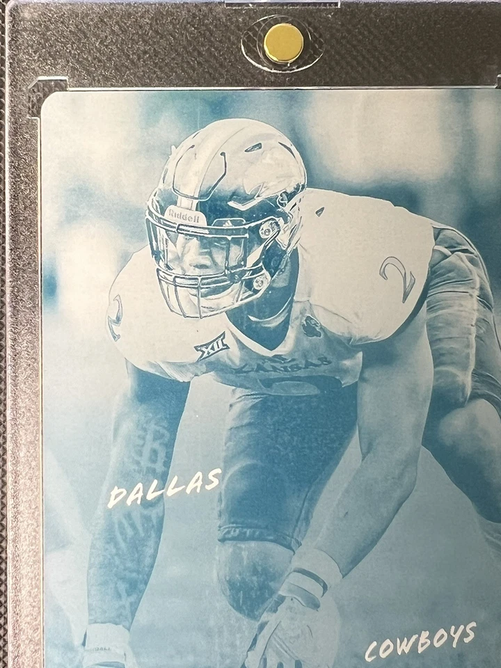 2018 Luminance Dorance Armstrong Jr Plates & Patches 1/1 Cyan Plate Card #134 - Image 4 of 4