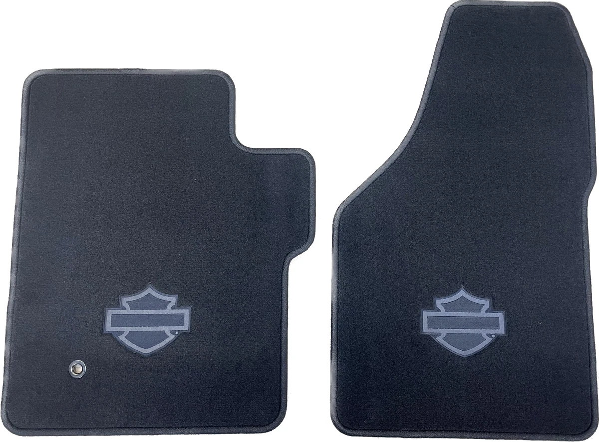 OEM NEW 08 10 Ford Harley Davidson Super Duty Crew Cab Contour Carpet Mats BLACK