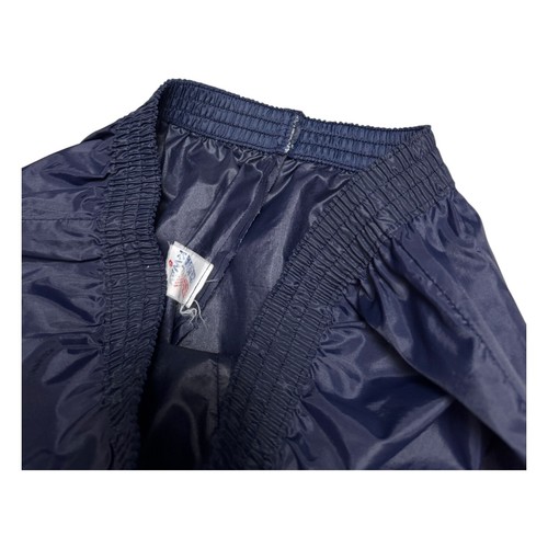 K-WAY Vintage Retro 90s Windbreaker Splash Track Jogger Pants Blue Mens Small - Picture 3 of 8