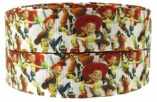 Toy Story Characters AOP Design 1" Wide Repeat Ribbon Sold in Yard Lots