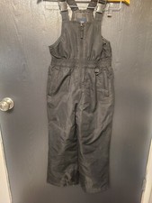 Faded Glory dark blue boys/girls Unisex size S 6/7 snow/ski bib overalls W8 