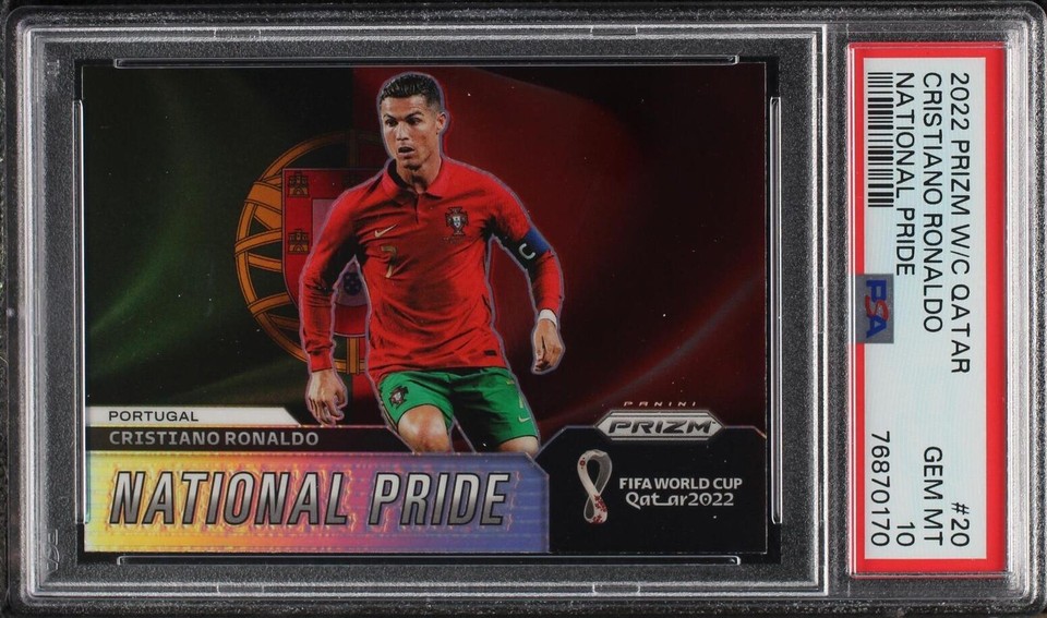 PANINI PRIZM WORLD CUP ロナウド Las mejores ofertas en 2022 Panini Prizm World Cup Qatar