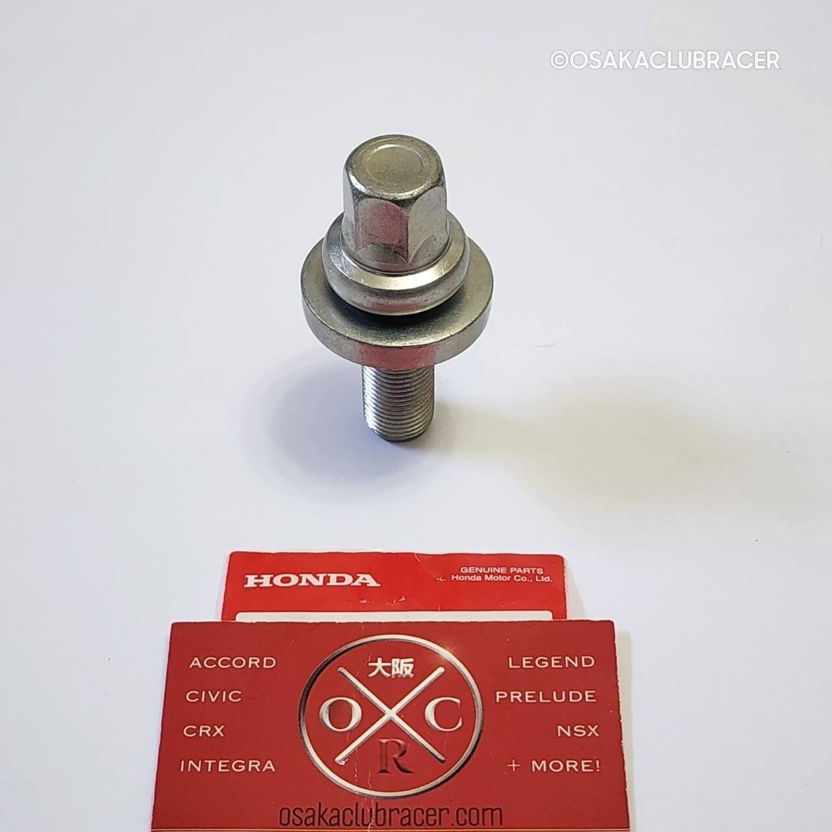 Genuine OEM 00-09 Honda S2000 Crankshaft Pulley Bolt 90017-PCX-013