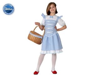 Costume Di Carnevale Bambina Dorothy Mago Di Oz Atosa Ebay