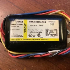 NEW Sylvania MB1X8/120PH/TP/S Magnetic Ballast Replaces LSX-113-TP Osram 120V