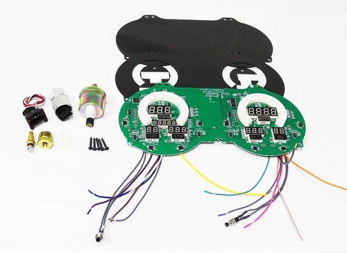 1967-1968 Camaro/Firebird BLUE LED'S Gauge Cluster DP4000B Lifetime Warranty - Bild 8 von 12