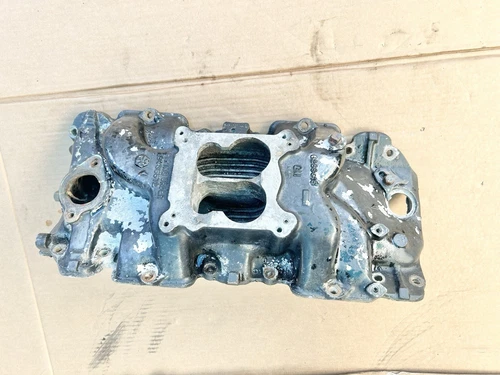 1965-90 Marine 6269318 BBC Intake Manifold Square Rectangle Port Chevy Big Block