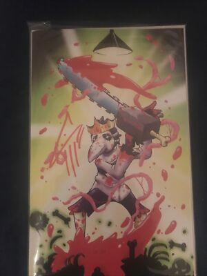 HAIL CROW KING OF HELL #1  Hero House Virgin signed Whatnot Exclusive~LTD to 150
