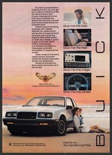 Buick Somerset T-type Car Beach 1980s Print Advertisement Ad 1985 Buick Somerset T-type Car Beach 1980s Print Advertisement Ad 1985