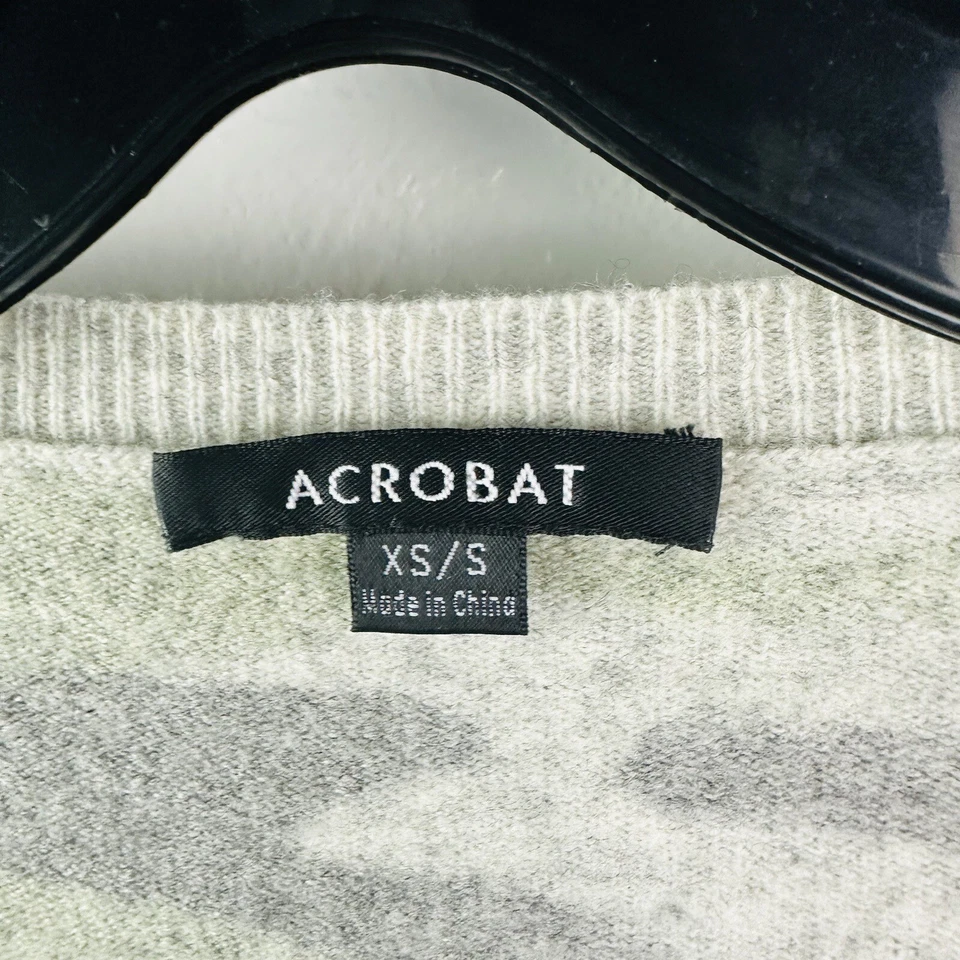 Suéter para mujer Acrobat de gran tamaño camuflado de lana mezcla de cachemir talla XS/S Foto 2 de 3