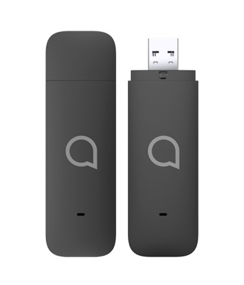 Alcatel LinkKey 4G Internet Key - Schwarz (GEBRAUCHT - SEHR GUT)