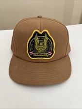 Vtg Carhartt Eagle Patch “Made in USA Since 1889” Hat Cap Snap Back Work RARE