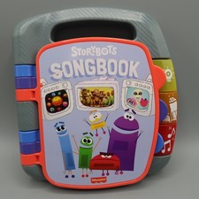 Fisher-Price StoryBots Songbook Electronic Book Lights Music Space  Dinosaur