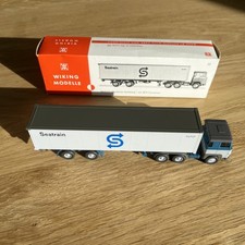 Wiking Seatrain Container Sattelzug mit Container+OVP-Sammlerstück Nr.52 