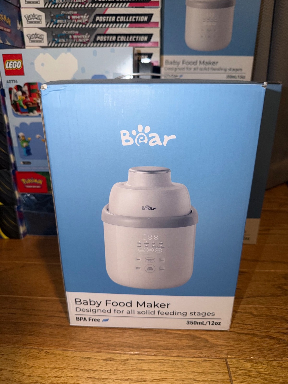 Baby Food Maker Steamer and Blender Bear NutriEase AllStage 