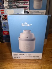Baby Food Maker Steamer and Blender Bear NutriEase AllStage Stainless Steel