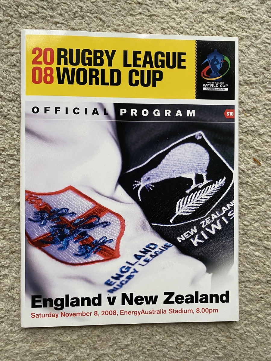 12 Programmes Coupe Du Monde De Rugby League 2013 – équipes Internationales