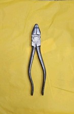 Antique P S & W Co No. 40 Lineman's Pliers Peck Stowe Wilcox Made in USA