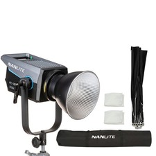 Nanlite FC300B Bi-Color LED Spotlight with Parabolic 150 Softbox Bundle
