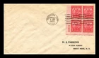 Dr Jim Stamps US First Day Cover 1932 Arbor Day Nebraska City 2C Plate Block
