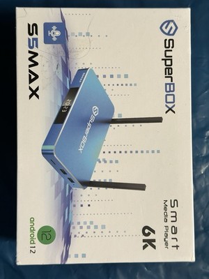 SuperBOX S5 Max Smart Media Player For Android 12  6K