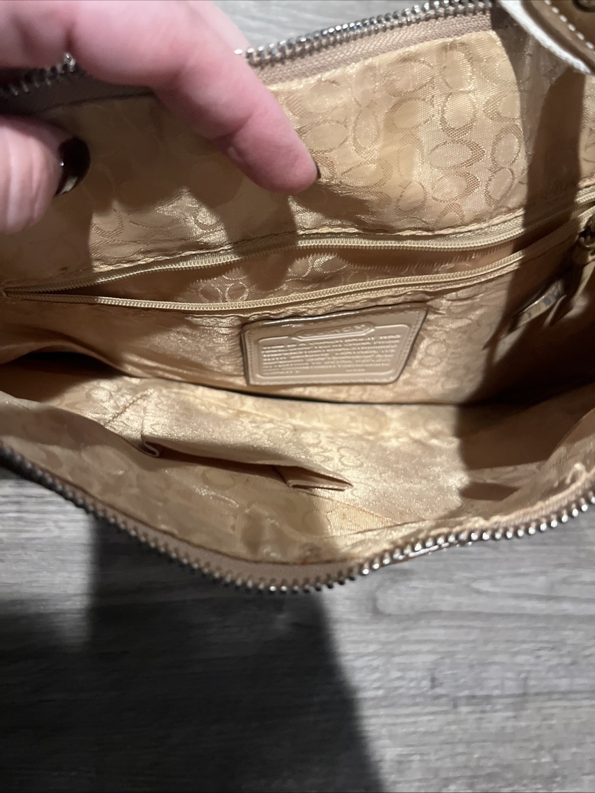 Y2K Coach Hampton Patchwork Multicolor Patchwork … - image 8