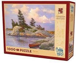 Puzzle Red Canoe 1000 pc - Picture 2 of 4