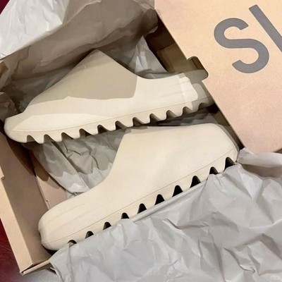 Yeezy Slides Bone Pure Onyx Slate Marine Granite (Sizes US