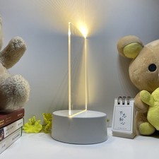 Note Board Creative USB Led Night Light Message Board Bedroom Decoration Base