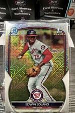 2023 Bowman Chrome - Prospects Edwin Solano #BCP-169 Mojo Refractor (RC)