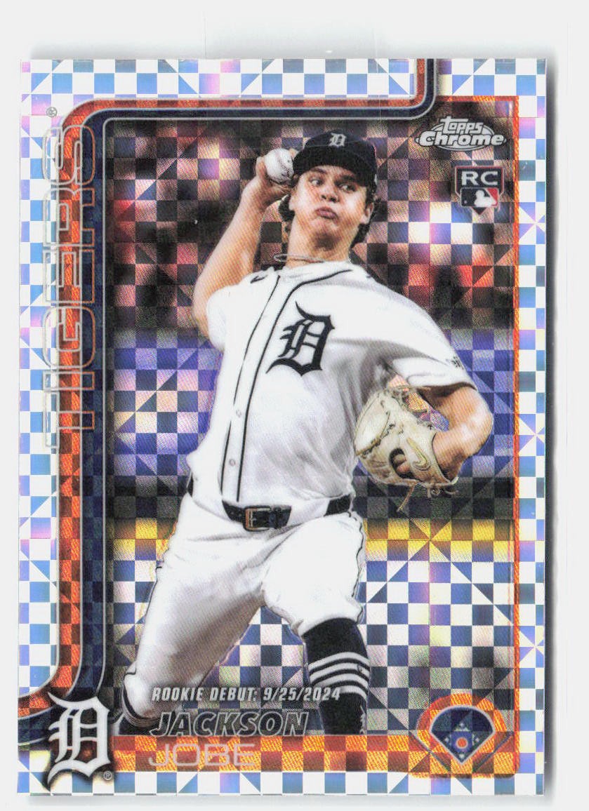 2025 Topps Chrome Update #USC48 Jackson Jobe X-Fractors