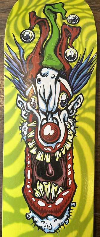 Variflex Killer ICP Clown From Outer Space Artwork Skateboard Deck