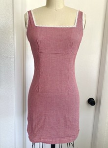 90s Gingham Dress | eBay