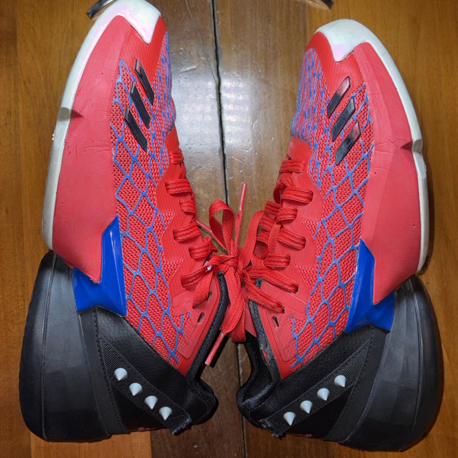 Adidas Marvel D.O.N. Issue 4 J Spider-Man HR1616 Basketball shoes, Size  7 thumbnail 5