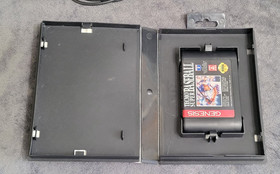 Sega Genesis Console & 2 Controllers , Power Cord , 5 Games And All Cables Works