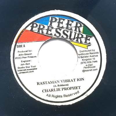 Charlie Prophet    Rastaman Vibration   Vinyl Reggae Record  ORIG JA  90s  (NM)