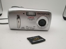 Olympus CAMEDIA D-425 Silver 4.0MP Digital Camera Tested Working