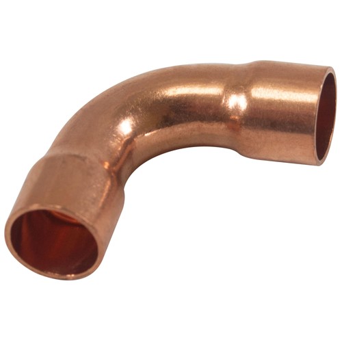 Appli Parts AP-C038L 90 Degree Elbow Long turn 3/8 in Copper pipe fittings CxC S