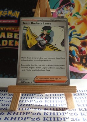 Pokemon ASC - Team Rockets Lance - (Erhabene Helden 208)  