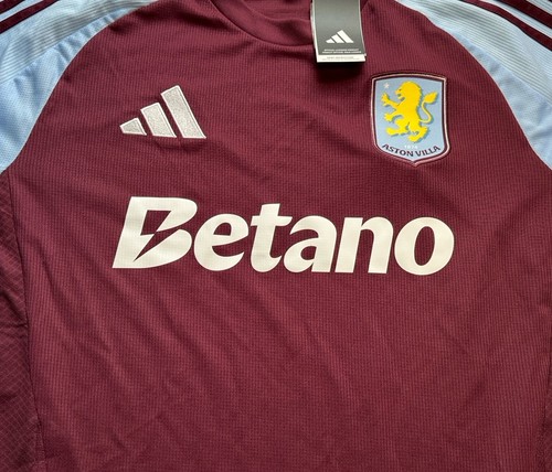 Adidas Aston Villa FC 24/25 Home Jersey Men’s Size Large Brand New $100 - Picture 3 of 8