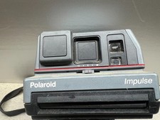 Vintage Polaroid Impulse 600 Camera w/Pop-Up Flash Works