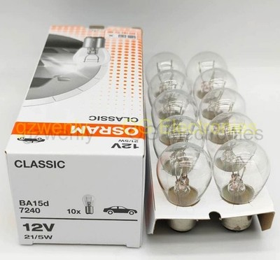 OSRAM 7240 21/5W 12V21/5W BA15d S25(mm) CLASSIC car singal lamps 7530 light