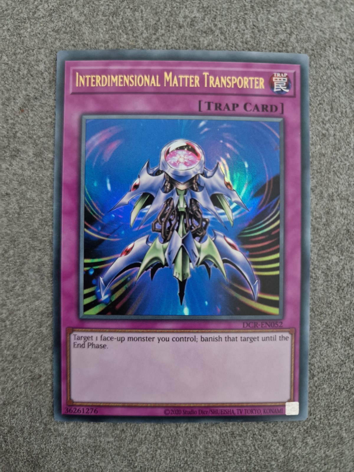 DCR-EN052 Interdimensional Matter Transporter - Ultra Rare 25th Anniversary