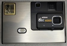 Vintage 1983 Kodak Disc 4000 Camera With Telephoto Lens And Case