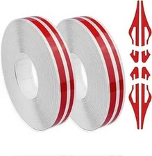 Universal Vinyl Pinstripe Tape for Car Body Trim and Emblems, 32Ft Color: Red